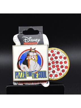 Disney DSSH Mr Mittens Pizza for the Soul D23 LE 400 Pin (C3)